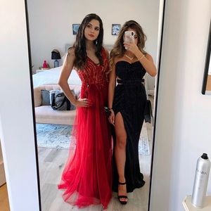 Black prom dress abyss by Abby